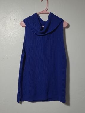 Sleeveless Sweater Tunic/mini dress